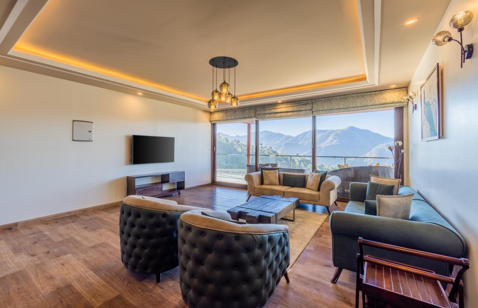 The Manor Luxury Apartments, Shimla Mashobra Bagian luar foto