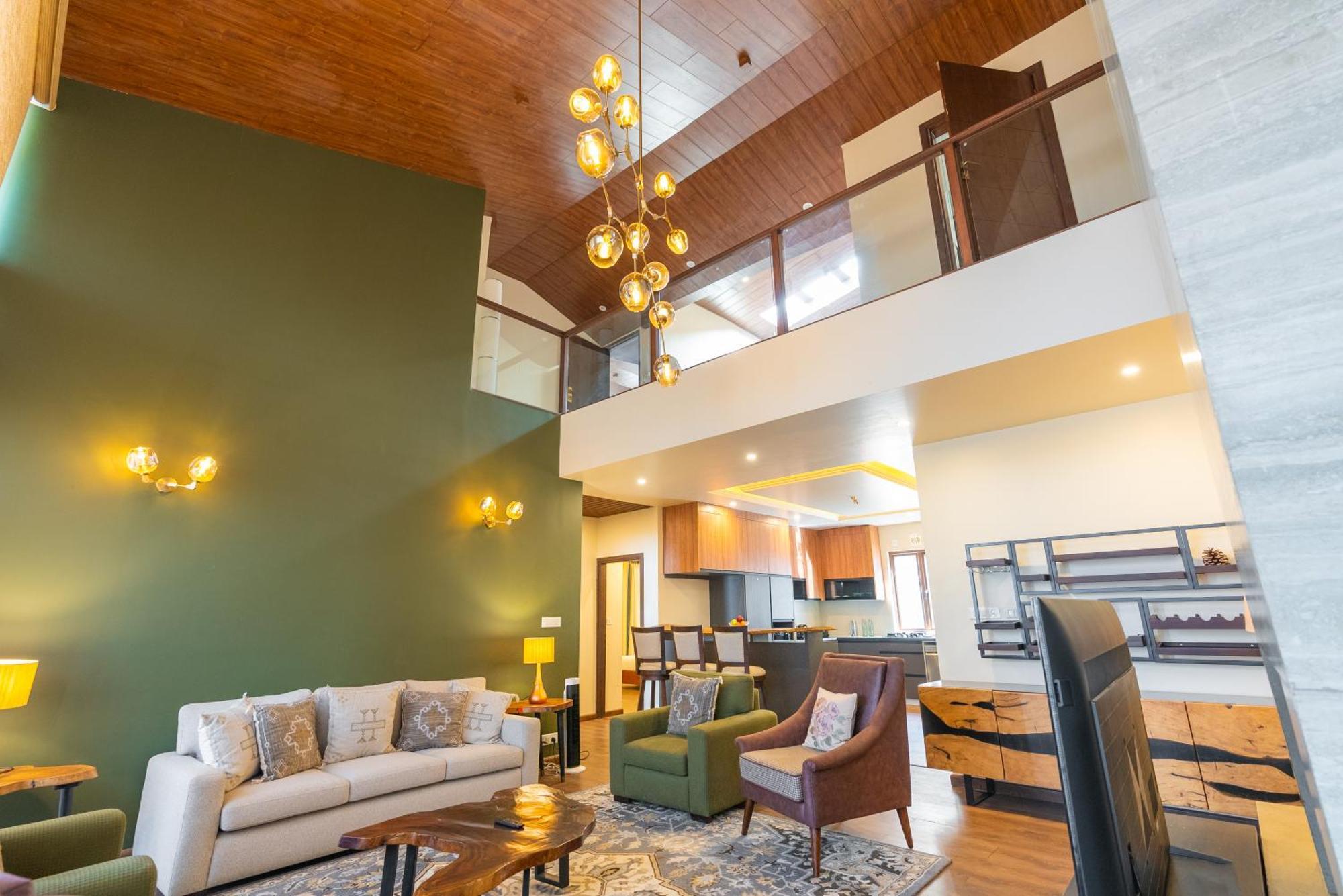 The Manor Luxury Apartments, Shimla Mashobra Bagian luar foto