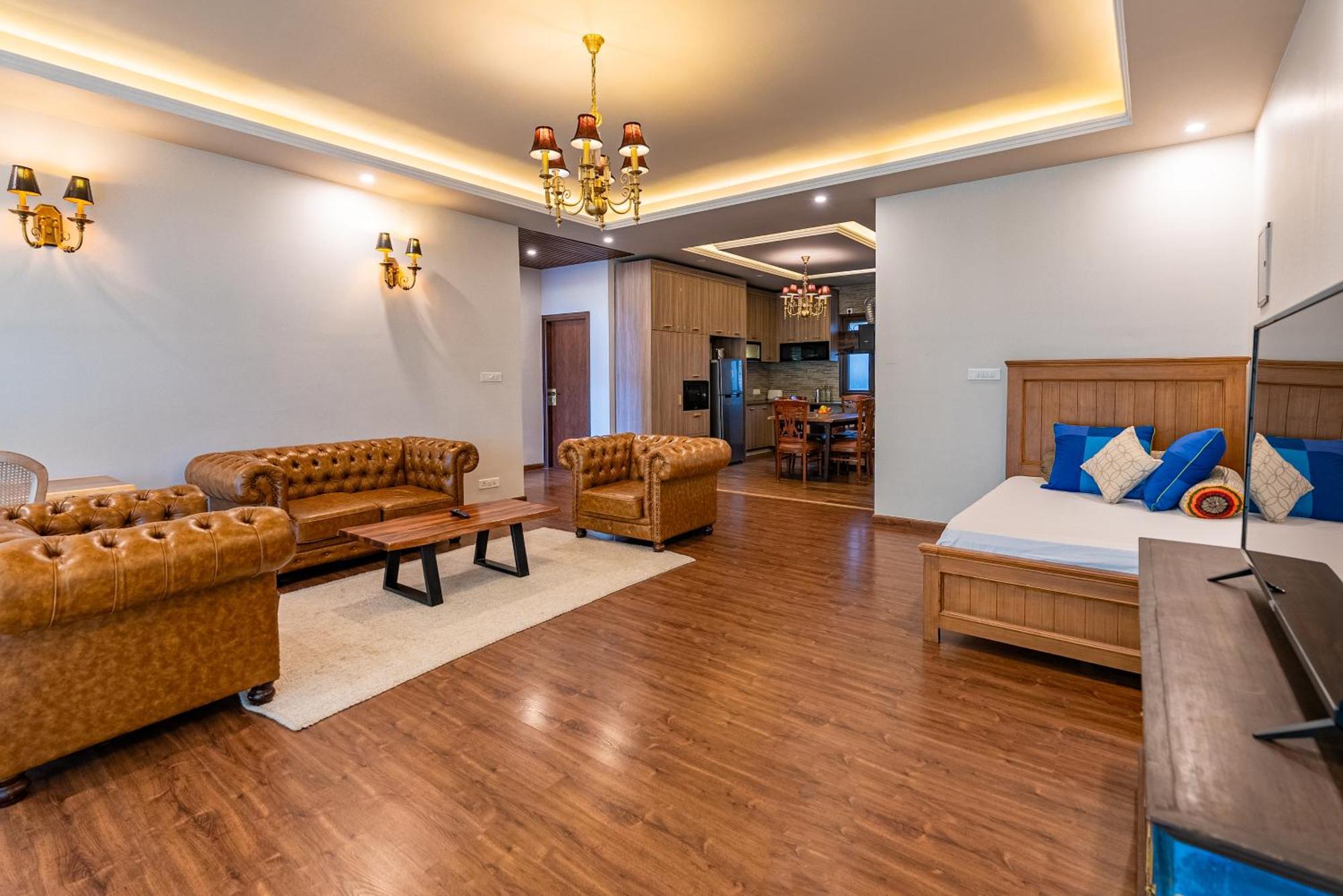 The Manor Luxury Apartments, Shimla Mashobra Bagian luar foto